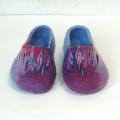 Very bright slippers - Shoes & slippers - felting