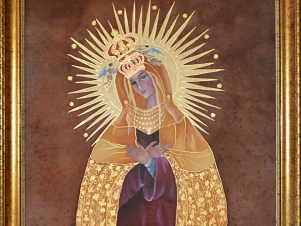 The painting on silk - Serigraphy