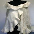 Pelmet " Dandelions fluff " - Wraps & cloaks - felting