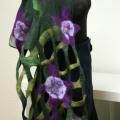 Country " Blue Star " - Wraps & cloaks - felting