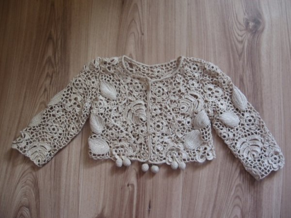Bolero, 1-year-old girl s, smeliospalv. - Sweaters & jackets