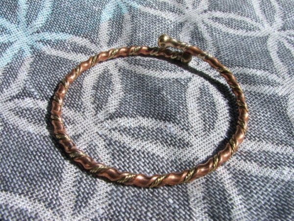 Curlers set (brass and copper) 2