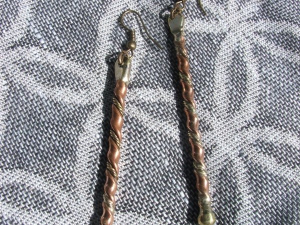 Curlers set (brass and copper) 3