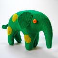 Spotted elephant - Dolls & toys - sewing