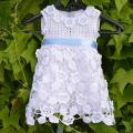 Christening dress - Baptism clothes - needlework