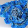 Pelmet-scarf - Wraps & cloaks - felting