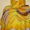 Pelmet-scarf - Wraps & cloaks - felting