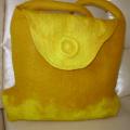 Bag with long handle - Handbags & wallets - felting