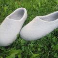 Autumn Mist - Shoes & slippers - felting