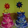 Nappy cakes - Works from paper - making