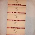 Wedding invitations and table cards - Postcard - making