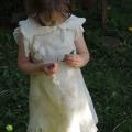 Baptismal dress - Baptism clothes - felting