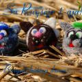 Funny katinukas - Pendants - felting