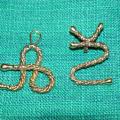 The letters charms - Metal products - making