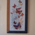 Painting " butterfly meadow " - Needlework - sewing