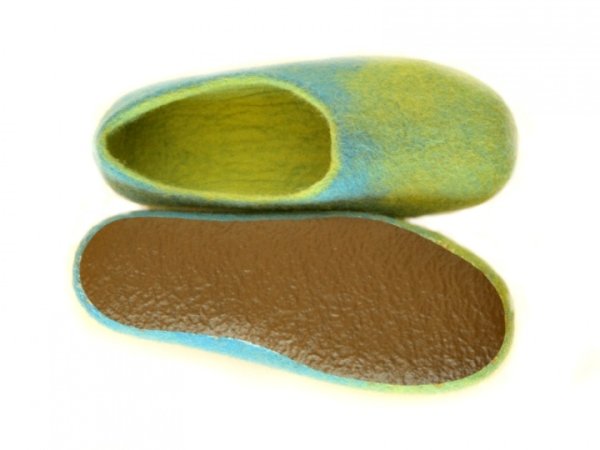 Veltinio šlepetės/ felted slippers Globe 3