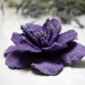 Brooch " lavender fragrance " - Brooches - felting