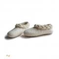 Felt slippers CASH / felted slippers - Shoes & slippers - felting