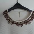 Collar - Necklace - needlework