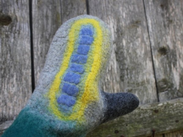 Gloves " zali fringes " - Gloves & mittens