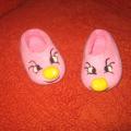 Meilutis bunnies - Shoes & slippers - felting