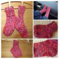 Easter egg socks - Socks - knitwork