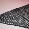 black crocheted shawl - Wraps & cloaks - needlework