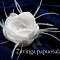 White flower bride - Accessory - beadwork