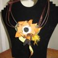 Necklaces of suede - Leather articles - making