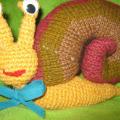 Snail - Dolls & toys - needlework