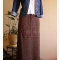 Brown skirt - Skirts - needlework