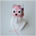 Pink kitty - Hats - knitwork