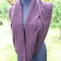 Chocolate snood - Other knitwear - knitwork