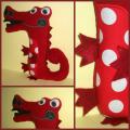 Crocodile - Dolls & toys - sewing