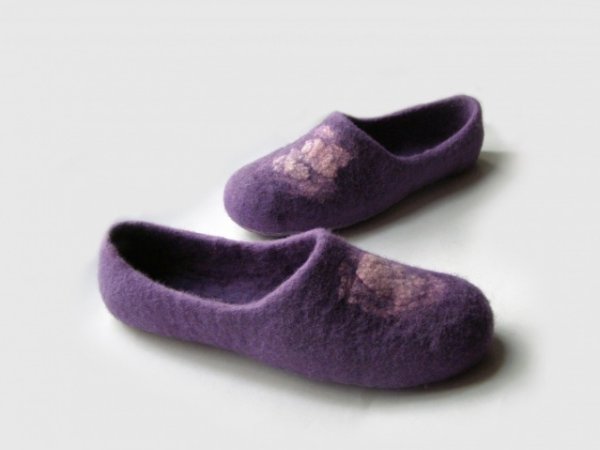 Veltos šlepetės Violetas 1