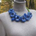 Summer embrace - Necklaces - felting