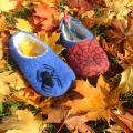 warm, woolen tapkytes - Shoes & slippers - felting