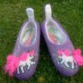 Horses-ponies - Shoes & slippers - felting