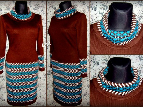 Dress - Machine knitting