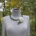 Fragrant flowers - Necklaces - felting