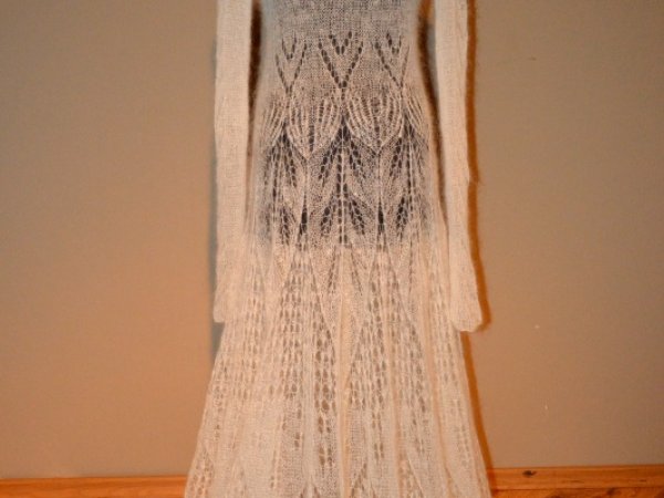 knitted bridal gown - Wedding clothes