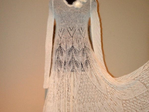 knitted bridal gown 2