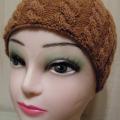 Brown cap - Hats - knitwork