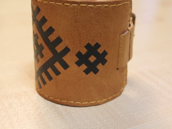 Handmade leather bracelet 2