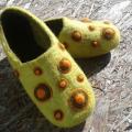 Bubbles, Bubbles - Shoes & slippers - felting