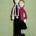 Couple - For interior - felting