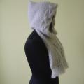 Knitted hat with scarf - Hats - knitwork