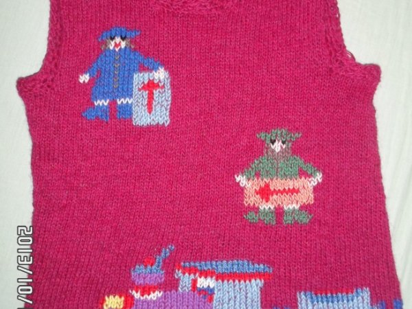 Winter vest "My Zoo" - Blouses & jackets