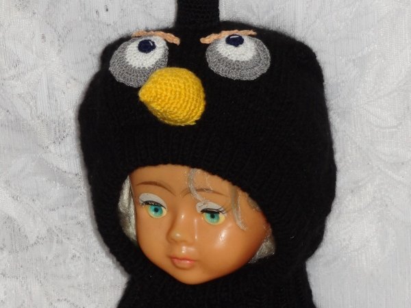 Hat helmet Black Bird - Hats