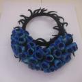 Necklace-Flowering corals - Necklaces - felting